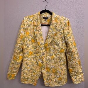 J crew Helena linen limone blazer